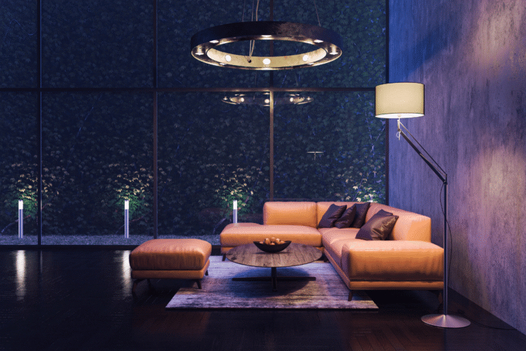 Smart lighting by sensors